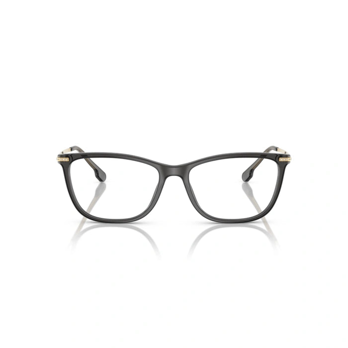 Versace 0VE3274B 5483 - Black Transparent Woman Eyeglasses 54 (L) 4