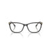 Versace 0VE3274B 5483 - Black Transparent Woman Eyeglasses 54 (L) 4