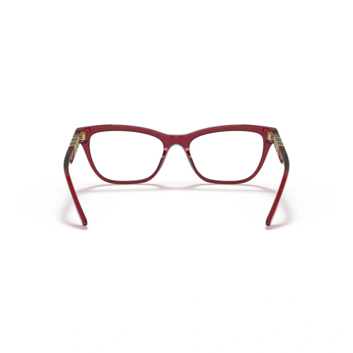 Versace 0VE3318 388 - Transparent Red Woman Eyeglasses 54 (M) 3