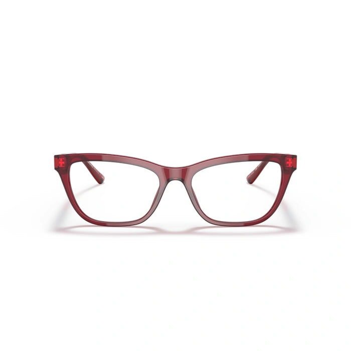 Versace 0VE3318 388 - Transparent Red Woman Eyeglasses 54 (M) 4