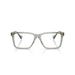 Versace 0VE3328 5496 - Transparent Grey Man Eyeglasses 56 (M) 4