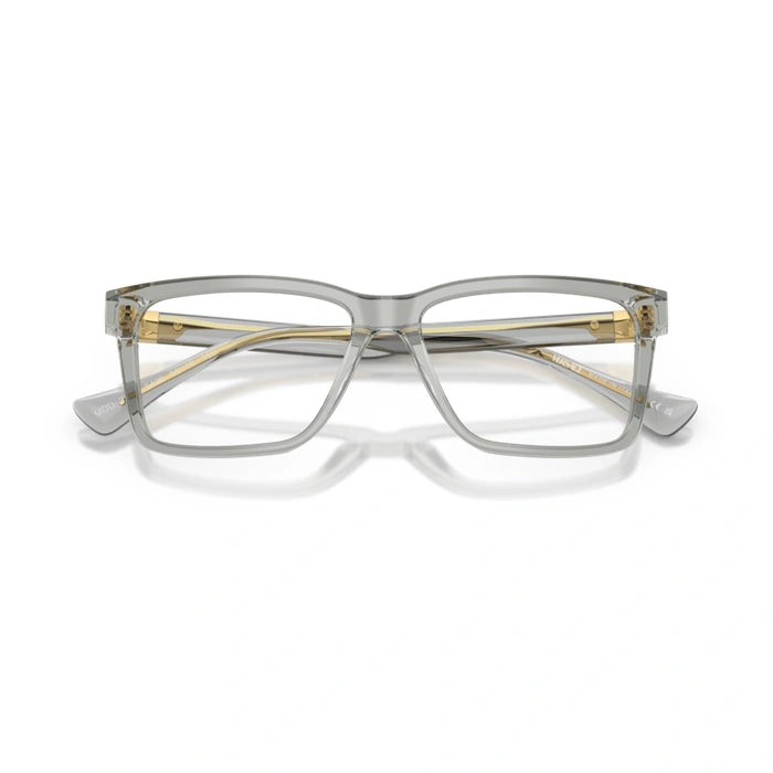 Versace 0VE3328 5496 - Transparent Grey Man Eyeglasses 56 (M) 5