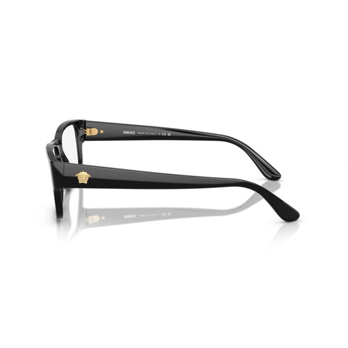 Versace 0VE3342 5360 - Black Man Eyeglasses 57 (L) 2