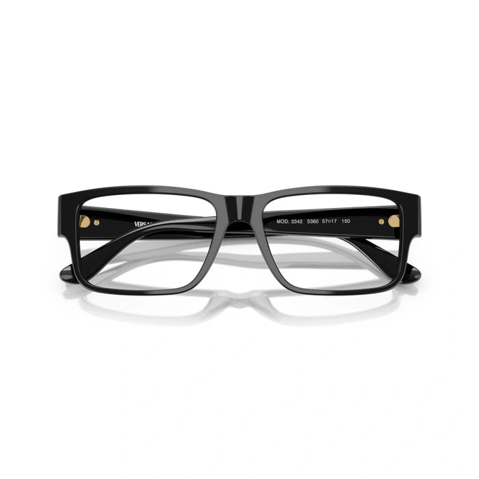 Versace 0VE3342 5360 - Black Man Eyeglasses 57 (L) 5