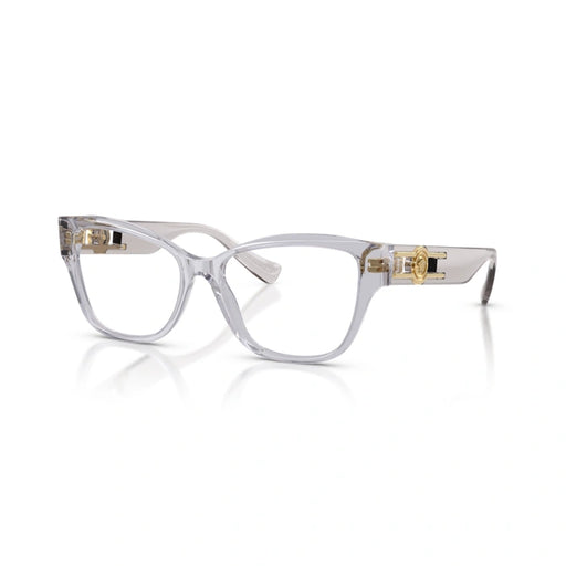Versace 0VE3347 5305 - Light Grey Transparent Woman Eyeglasses 54 (M) 1