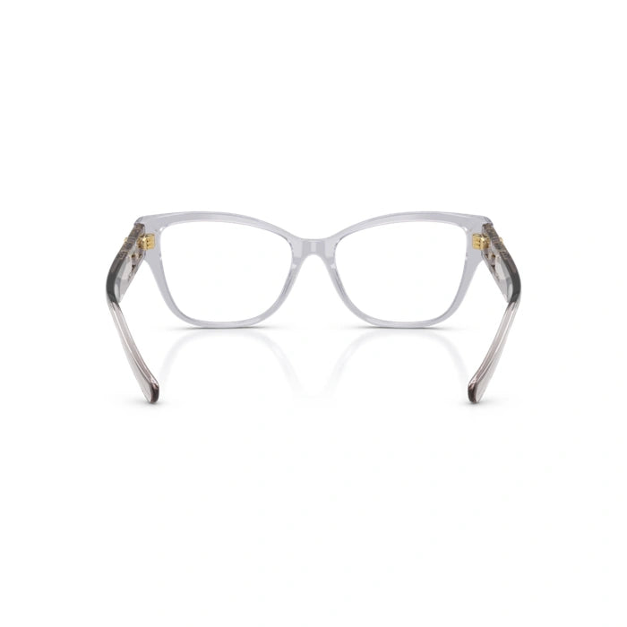 Versace 0VE3347 5305 - Light Grey Transparent Woman Eyeglasses 54 (M) 3