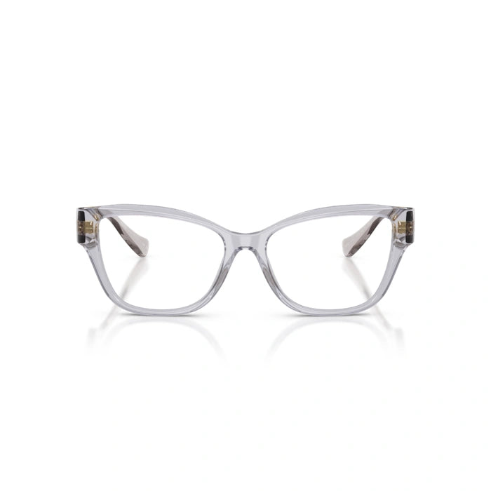 Versace 0VE3347 5305 - Light Grey Transparent Woman Eyeglasses 54 (M) 4