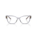 Versace 0VE3347 5305 - Light Grey Transparent Woman Eyeglasses 54 (M) 4