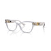 Versace 0VE3347 5305 - Light Grey Transparent Woman Eyeglasses 54 (M) 6