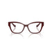 Versace 0VE3347 5515 - Solid Red Woman Eyeglasses 52 (S) 4