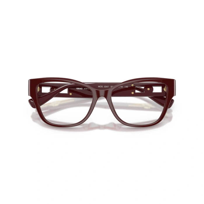 Versace 0VE3347 5515 - Solid Red Woman Eyeglasses 52 (S) 5
