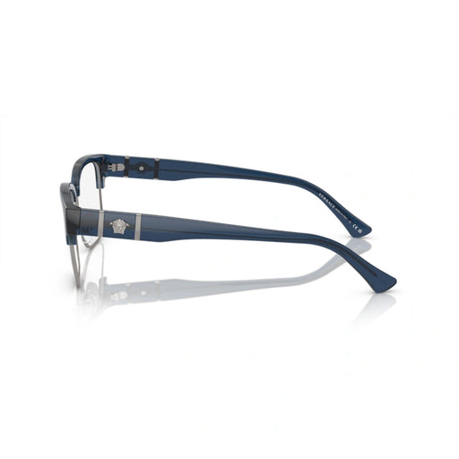 Versace 0VE3348 5292 - Blue Transparent Man Eyeglasses 55 (L) 2