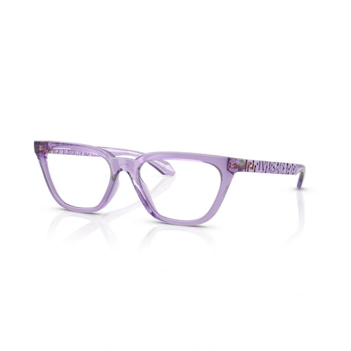 Versace 0VE3352U 5451 - Transparent Lilac Woman Eyeglasses 53 (M) 1