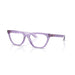 Versace 0VE3352U 5451 - Transparent Lilac Woman Eyeglasses 53 (M) 1