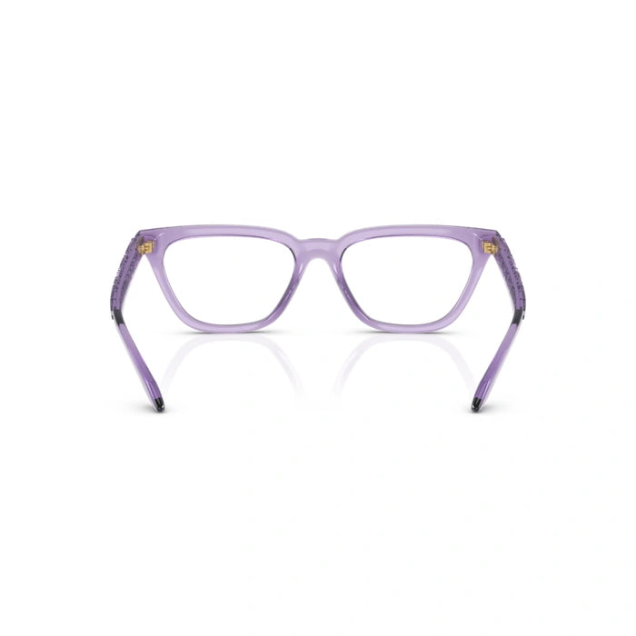 Versace 0VE3352U 5451 - Transparent Lilac Woman Eyeglasses 53 (M) 3