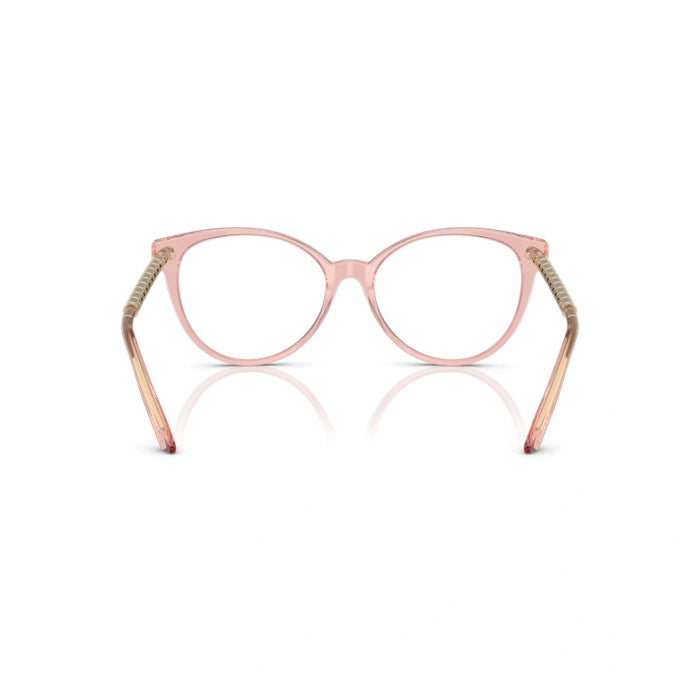 Versace 0VE3353 5323 - Transparent Pink Woman Eyeglasses 52 (S) 3