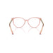 Versace 0VE3353 5323 - Transparent Pink Woman Eyeglasses 52 (S) 3