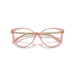 Versace 0VE3353 5323 - Transparent Pink Woman Eyeglasses 52 (S) 5