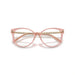 Versace 0VE3353F 5323 - Transparent Pink Woman Eyeglasses 54 (L) 5
