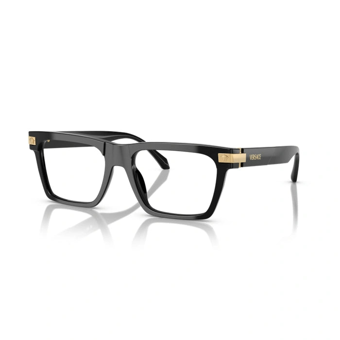 Versace 0VE3354F Gb1 - Black Man Eyeglasses 55 (XXL) 1