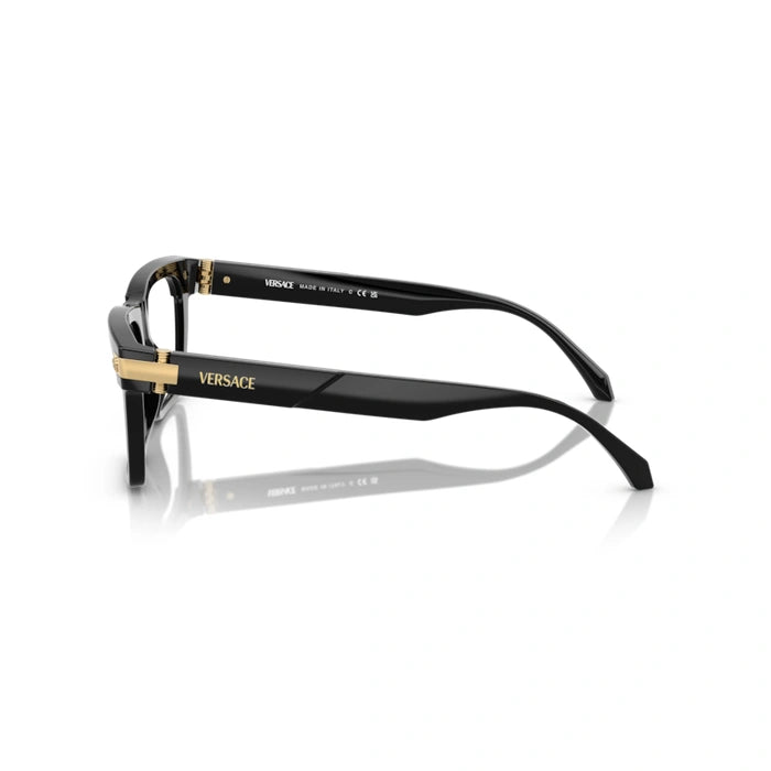 Versace 0VE3354F Gb1 - Black Man Eyeglasses 55 (XXL) 2