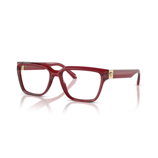 Versace 0VE3357 388 - Red Transparent Woman Eyeglasses 55 (L) 1