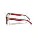 Versace 0VE3357 388 - Red Transparent Woman Eyeglasses 55 (L) 2