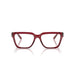Versace 0VE3357 388 - Red Transparent Woman Eyeglasses 55 (L) 4