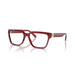 Versace 0VE3357 388 - Red Transparent Woman Eyeglasses 55 (L) 6
