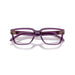 Versace 0VE3357 5464 - Violet Transparent Woman Eyeglasses 53 (M) 5