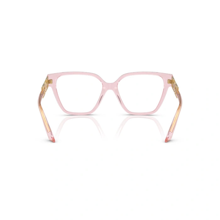 Versace 0VE3358B 5472 - Transparent Pink Woman Eyeglasses 54 (M) 3