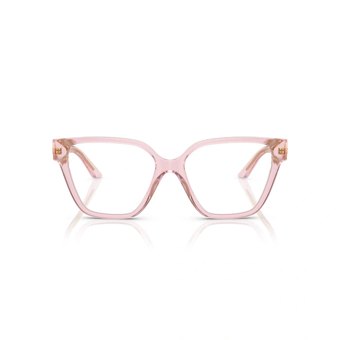 Versace 0VE3358B 5472 - Transparent Pink Woman Eyeglasses 54 (M) 4