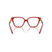 Versace 0VE3358B 5476 - Transparent Red Woman Eyeglasses 52 (S) 3