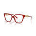 Versace 0VE3358B 5476 - Transparent Red Woman Eyeglasses 52 (S) 6