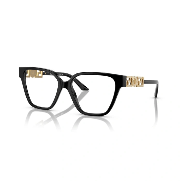 Versace 0VE3358B Gb1 - Black Woman Eyeglasses 52 (S) 6