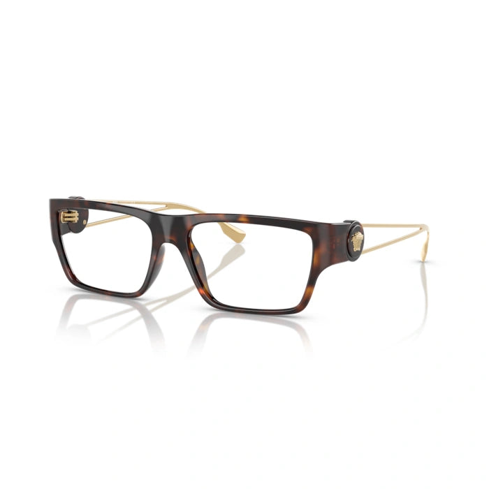 Versace 0VE3359 108 - Havana Man Eyeglasses 56 (M) 1
