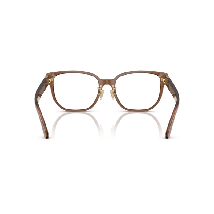 Versace 0VE3360D 5028 - Transparent Dark Brown Woman Eyeglasses 54 (M) 3