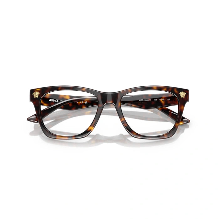 Versace 0VE3363U 108 - Havana Man Eyeglasses 52 (M) 5
