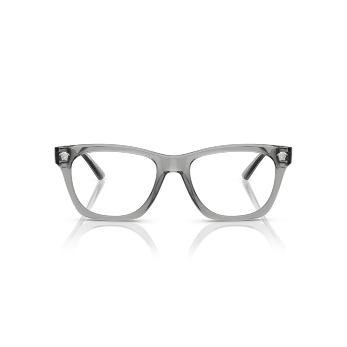 Versace 0VE3363U 5496 - Grey Transparent Man Eyeglasses 50 (S) 4