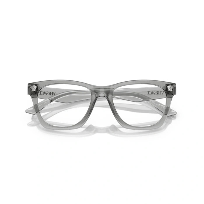 Versace 0VE3363U 5496 - Grey Transparent Man Eyeglasses 50 (S) 5