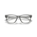 Versace 0VE3363U 5496 - Grey Transparent Man Eyeglasses 52 (M) 5