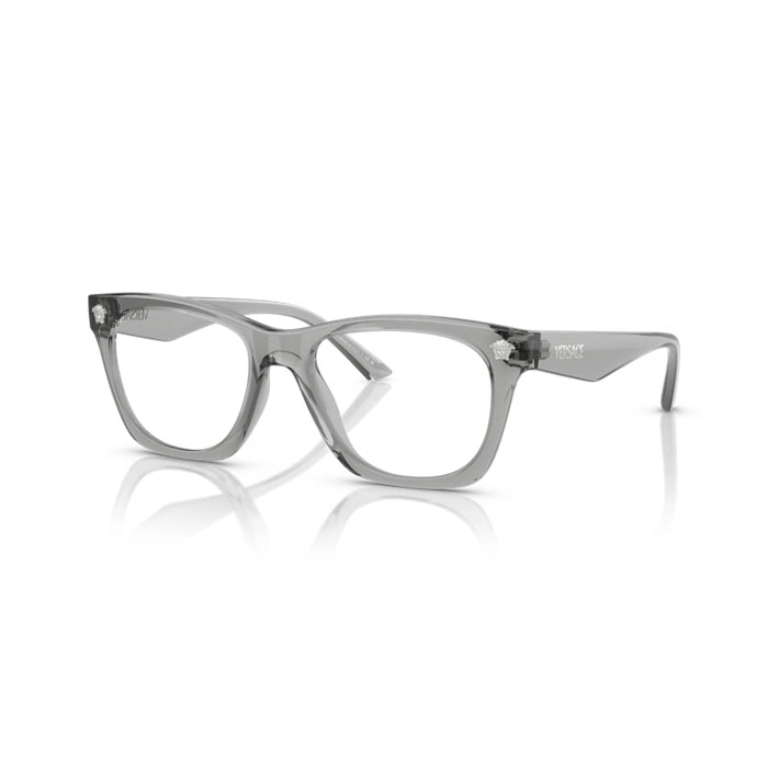 Versace 0VE3363U 5496 - Grey Transparent Man Eyeglasses 52 (M) 6