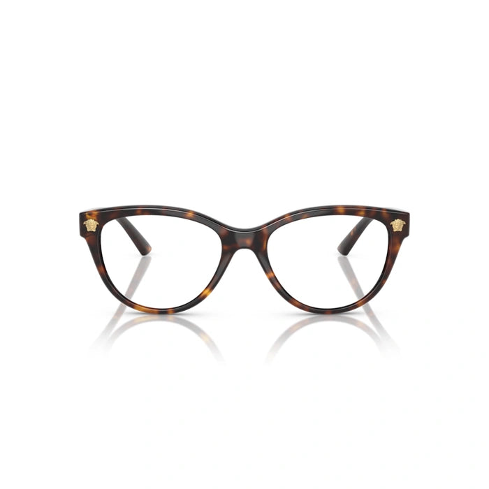 Versace 0VE3365U 108 - Havana Woman Eyeglasses 54 (M) 4