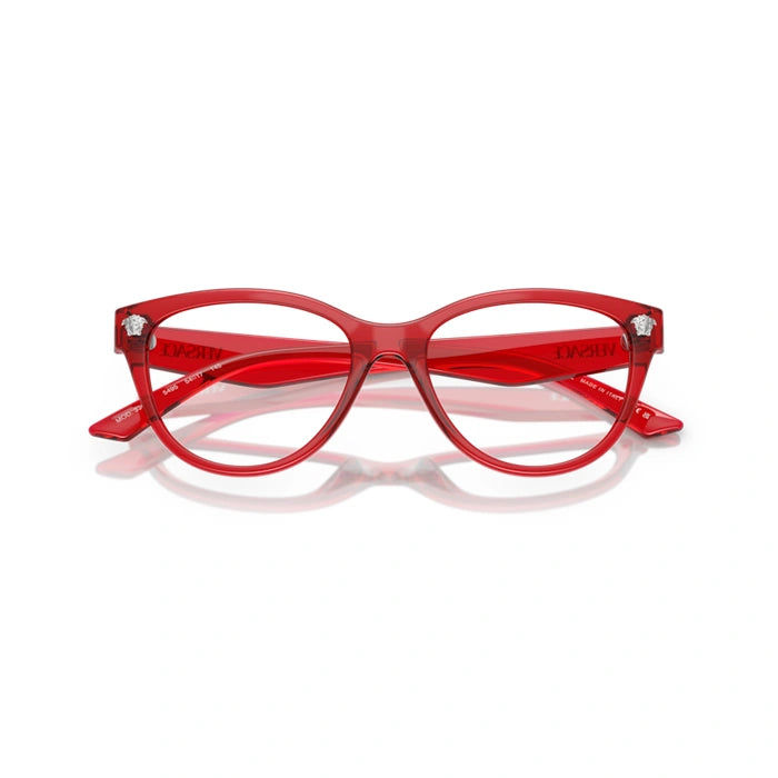 Versace 0VE3365U 5495 - Red Woman Eyeglasses 52 (S) 5