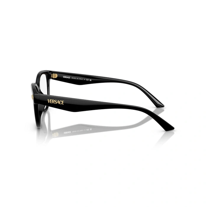 Versace 0VE3365U Gb1 - Black Woman Eyeglasses 52 (S) 2