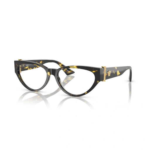 Versace 0VE3366 5428 - Brown Yellow Havana Woman Eyeglasses 53 (L) 1