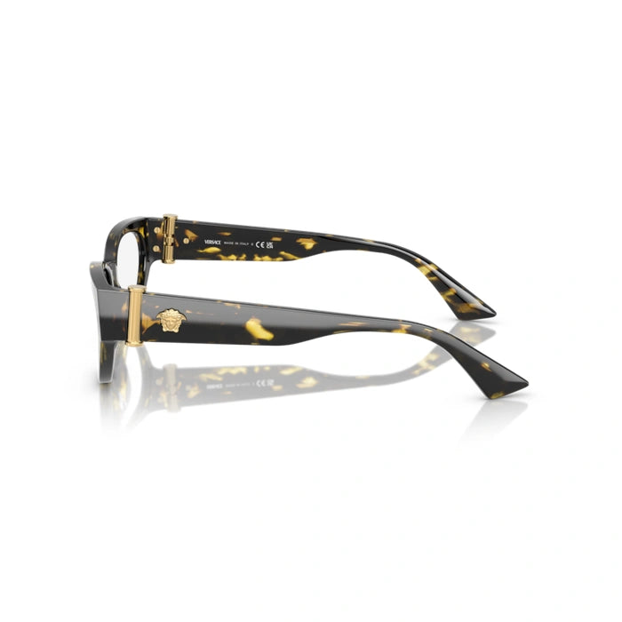 Versace 0VE3366 5428 - Brown Yellow Havana Woman Eyeglasses 53 (L) 2