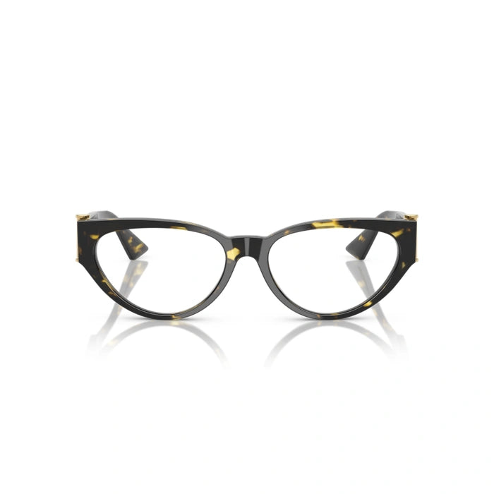 Versace 0VE3366 5428 - Brown Yellow Havana Woman Eyeglasses 53 (L) 4