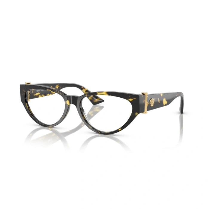 Versace 0VE3366 5428 - Brown Yellow Havana Woman Eyeglasses 53 (L) 6