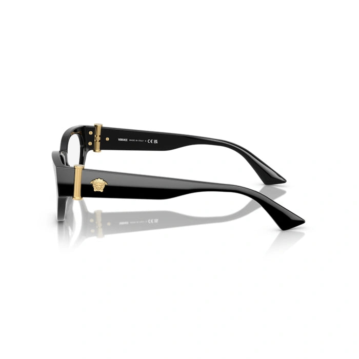 Versace 0VE3366 Gb1 - Black Woman Eyeglasses 55 (XL) 2